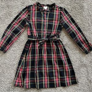 J CREW CREWCUTS HOLIDAY CHRISTMAS DRESS GIRL SIZE 10